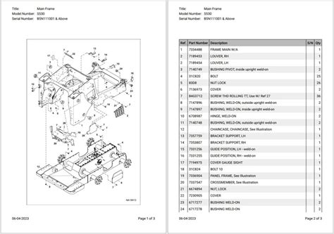 bobcat s530 parts